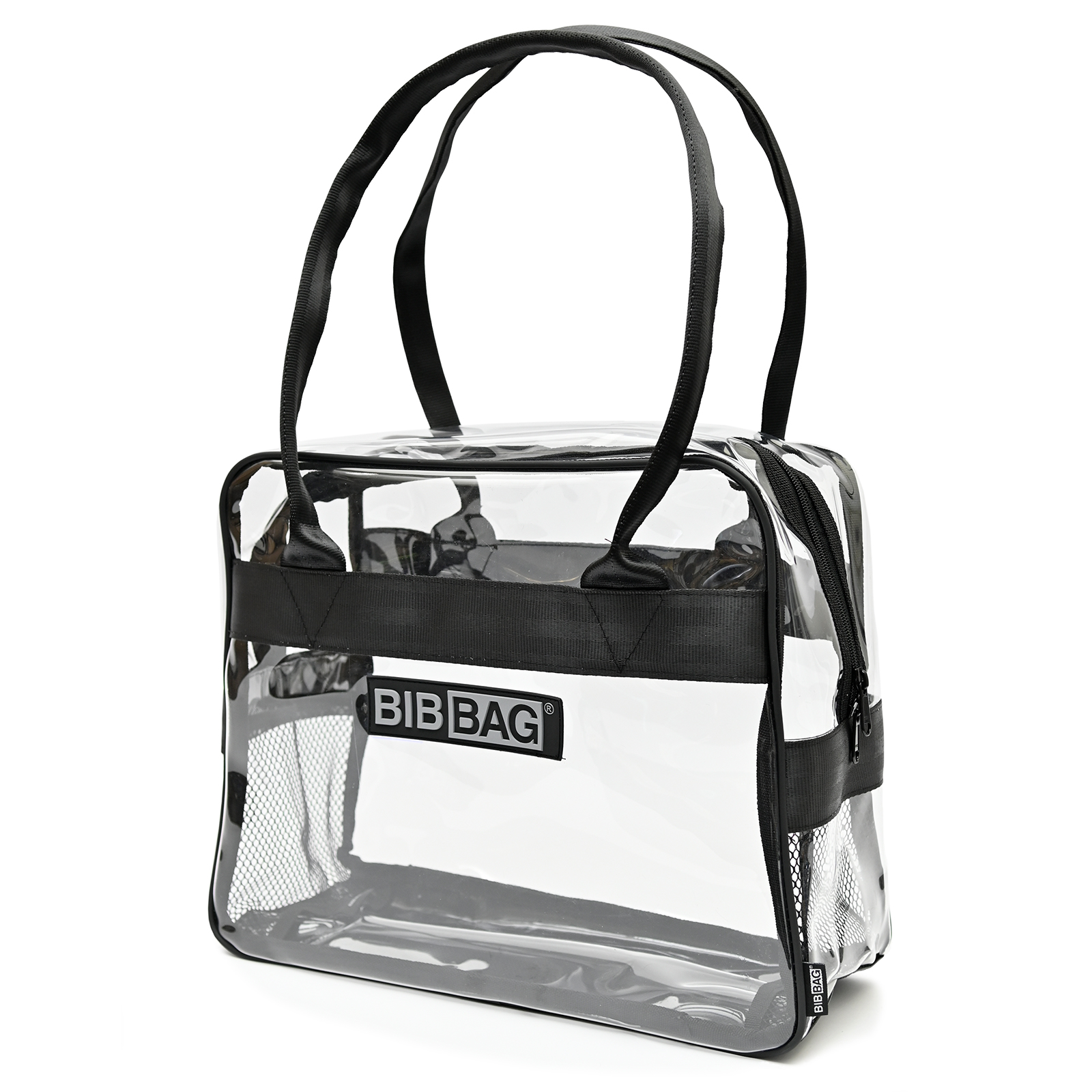 Bib tasche transparent clearance